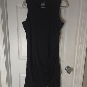 Tek Gear Asymmetrical Black Dress